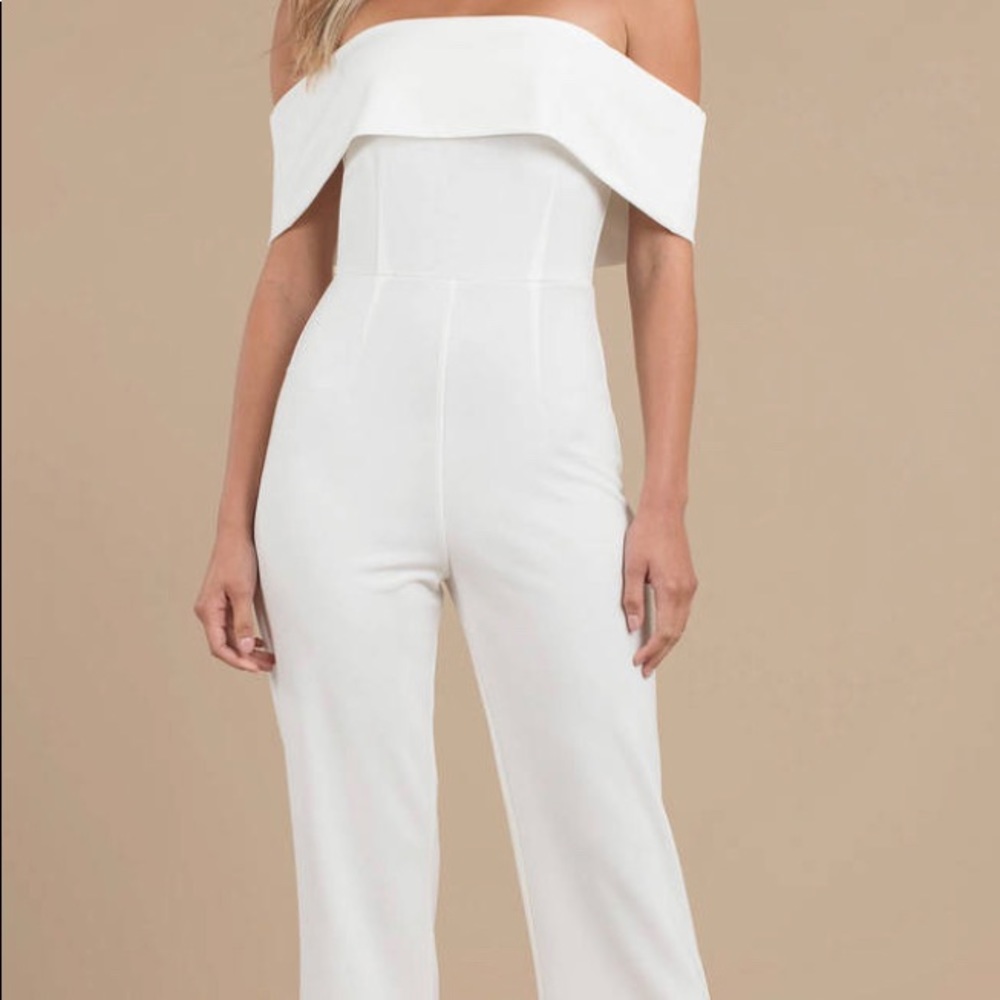 Tobi White Jumper